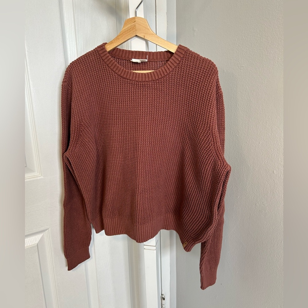 Tentree Knit Sweater Dusty Rose
